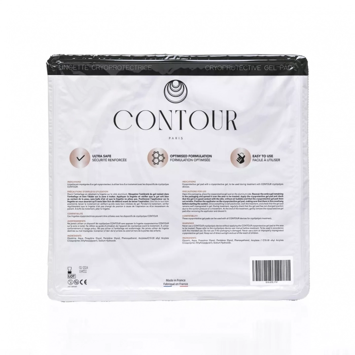Lingettes cryoprotectrices (x50)